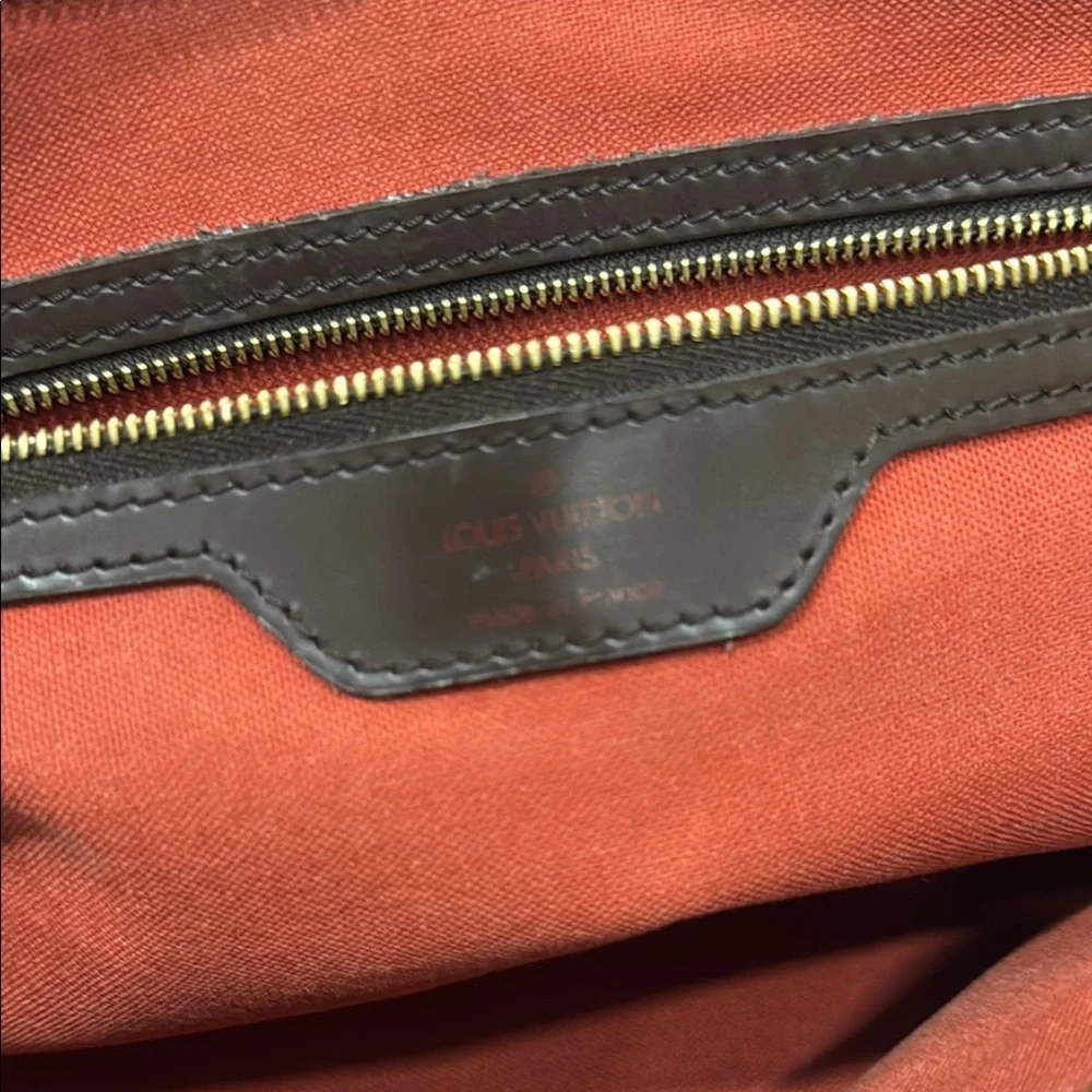 Louis Vuitton Brown Checkered Shoulder Bag - Picture 8 of 14